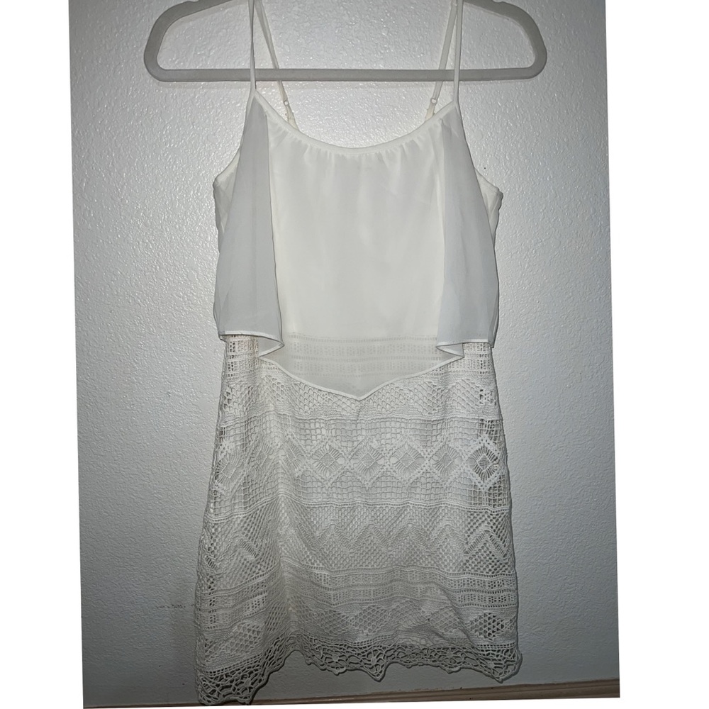 NWOT American eagle white mini dress